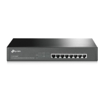 Switch TP-LINK TL-SG1008MP PoE+ ports 8 TL-SG1008MP