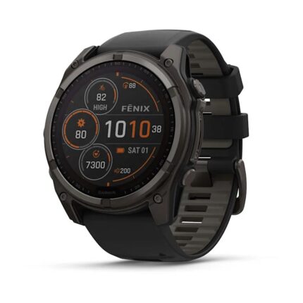 GARMIN SMARTWATCH FENIX 8 SAPP. SOLAR/BLACK/GRAY 010-02907-11 GARMIN