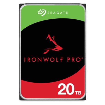 SEAGATE HDD|SEAGATE|IronWolf Pro|20TB|SATA|256 MB|7200 rpm|3,5"|ST20000NT001