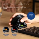 MOUSE USB OPTICAL WRL TWISTER/BLACK RGOTWBMWLBL R-GO TOOLS - Image 11