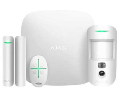 AJAX ALARM SECURITY STARTERKIT CAM/HDR WHITE 156253 AJAX