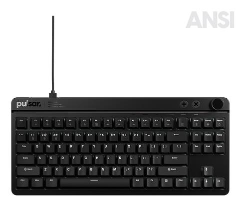 22d59f1b-455d-4565-8c53-9fdf0ff21671 KEYBOARD USB XBOARD MS TKL/ANSI BLACK XBMS01 PULSAR - Image 1