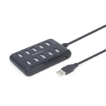 GEMBIRD I/O HUB USB2 10PORT/UHB-U2P10P-01 GEMBIRD