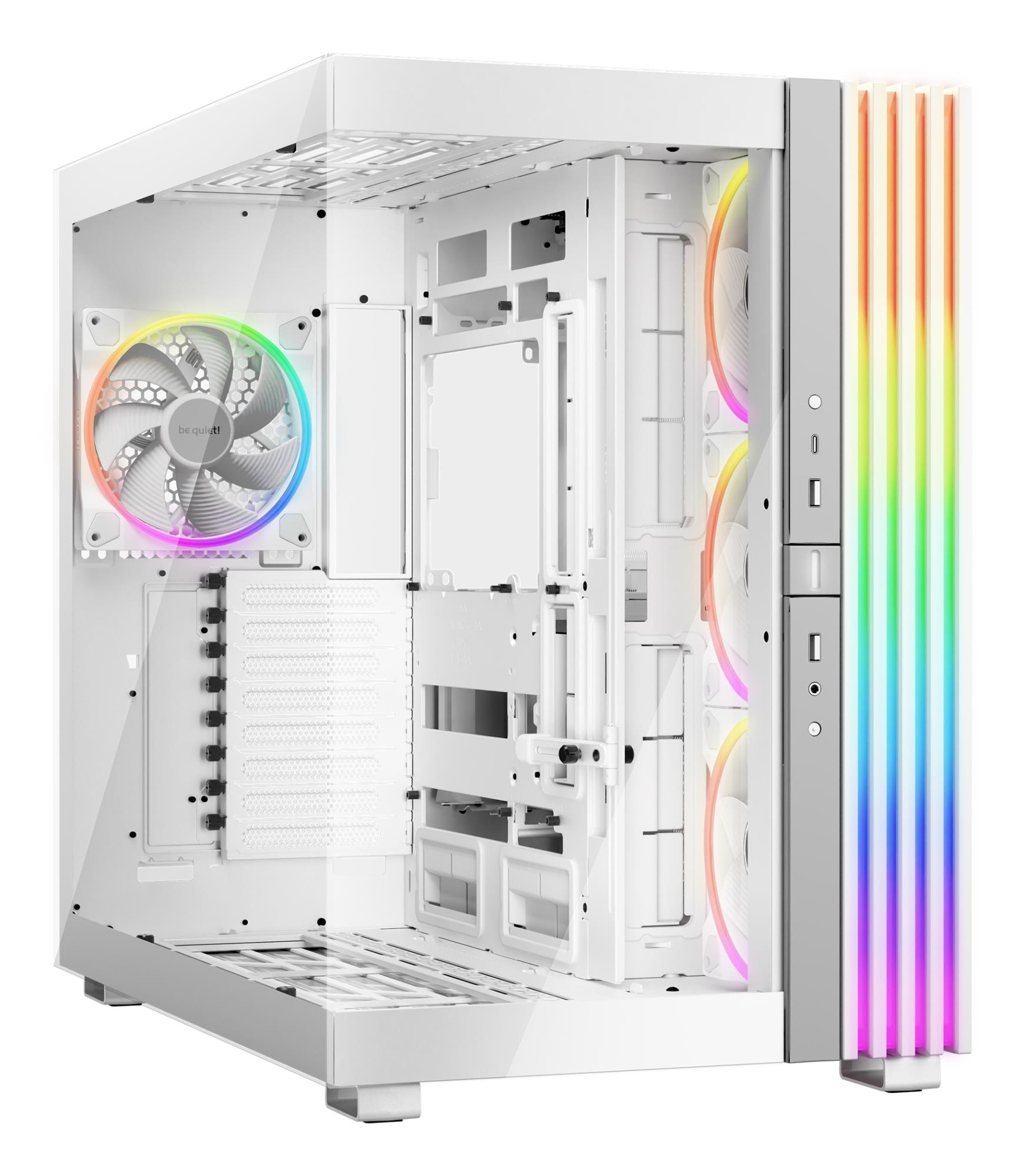 27b93f03-f3ce-4ee9-9624-08d450929abc BE QUIET Case|BE QUIET|LIGHT BASE 900 FX|Tower|Case product features Transparent panel|ATX|EATX|MicroATX|MiniITX|XL-ATX|Colour White|BGW72 - Image 1