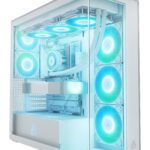 ARCTIC Case|ARCTIC|Xtender (White)|MidiTower|Case product features Transparent panel|Not included|Colour White|ACPCC00014A