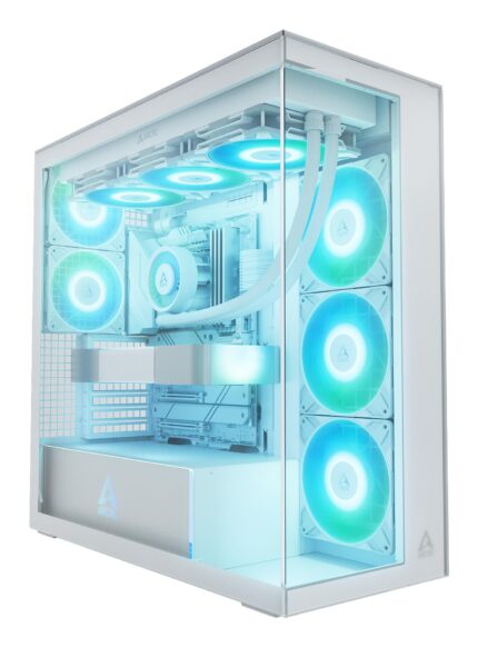 ARCTIC Case|ARCTIC|Xtender (White)|MidiTower|Case product features Transparent panel|Not included|Colour White|ACPCC00014A