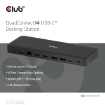 NB ACC DOCKING STATION 14IN1/USB-C 150W CSV-2540 CLUB3D - Image 7