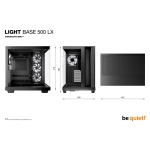 Case BE QUIET ATX/micro ATX/Mini-ITX Black Midi Tower PC BGW85 - Image 9