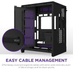 Case NZXT ATX/micro ATX/Mini-ITX/EATX Black Midi Tower PC CM-H92FB-01 - Image 9