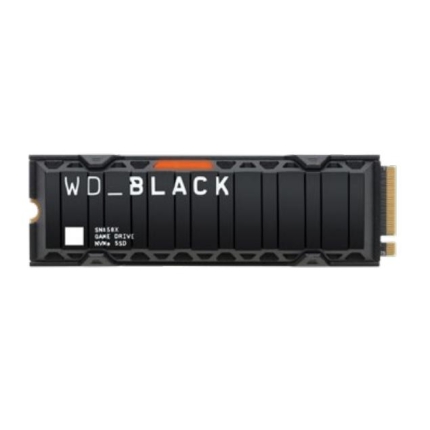 SSD SANDISK Black SN850X 1TB M.2 NVMe Write speed 6600 MBytes/sec Read speed 7300 MBytes/sec WDBB9H0010BNC-WRSN