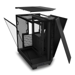 Case NZXT H6 Flow MidiTower Not included ATX MicroATX MiniITX Colour Black CC-H61FB-01 - Image 14