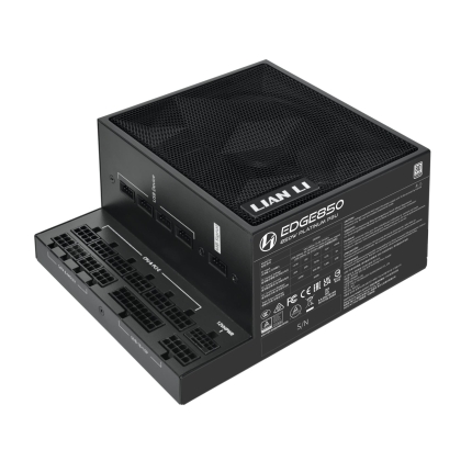 Power Supply LIAN LI EDGE850 850 Watts Efficiency 80 PLUS PLATINIUM PFC Active G9P.EG0850.BE00.EU