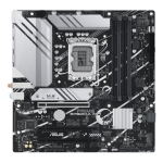 Mainboard ASUS Intel B760 Express LGA1700 Micro-ATX Memory DDR5 Memory slots 4 3xPCI-Express 4.0 16x 2xM.2 2xHDMI 1xDisplayPort 4xUSB 2.0 2xUSB 3.2 1xPS/2 1xRJ45 3xAudio port PRIMEB760M-AWIFI