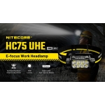 HEADLAMP H SERIES 3000 LUMENS/HC75 UHE NITECORE - Image 2