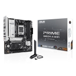 Mainboard ASUS AMD B850 SAM5 Micro-ATX Memory DDR5 Memory slots 4 1xPCI-Express 4.0 16x 1xPCI-Express 5.0 16x 3xM.2 1xHDMI 2xDisplayPort 4xUSB 2.0 4xUSB 3.2 1xRJ45 3xAudio port PRIMEB850M-AWIFI