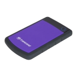 External HDD TRANSCEND StoreJet 1TB USB 3.0 Colour Purple TS1TSJ25H3P - Image 3