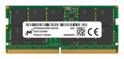 MICRON Server Memory Module|MICRON|DDR5|16GB|ECC|5600 MHz|CL 46|1.1 V|MTC10C1084S1TC56BR