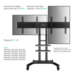 TV SET ACC DUAL VESA PANEL/ADV1881-B ONKRON - Image 5