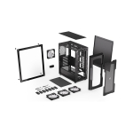 Case ENDORFY Regnum 400 ARGB MidiTower Case product features Transparent panel Not included ATX MicroATX MiniITX Colour Black EY2A009 - Image 30