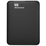 External HDD WESTERN DIGITAL Elements Portable 1TB USB 3.0 Colour Black WDBUZG0010BBK-WESN - Image 4