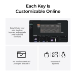 KEYBOARD WRL K2 HE SPECIAL ED./BLACK K2H-F1 KEYCHRON - Image 7