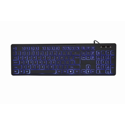 GEMBIRD KEYBOARD MULTIMEDIA USB ENG/BLACK KB-UML3-02 GEMBIRD