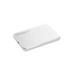 External HDD TRANSCEND StoreJet 1TB USB 3.1 Colour Silver TS1TSJ25C3S - Image 3