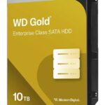 WESTERN DIGITAL HDD|WESTERN DIGITAL|Gold|10TB|SATA 3.0|256 MB|7200 rpm|3,5"|WD103KRYZ