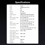 POWER BANK USB 27000MAH 200W/FKGH0 VENTION - Image 18