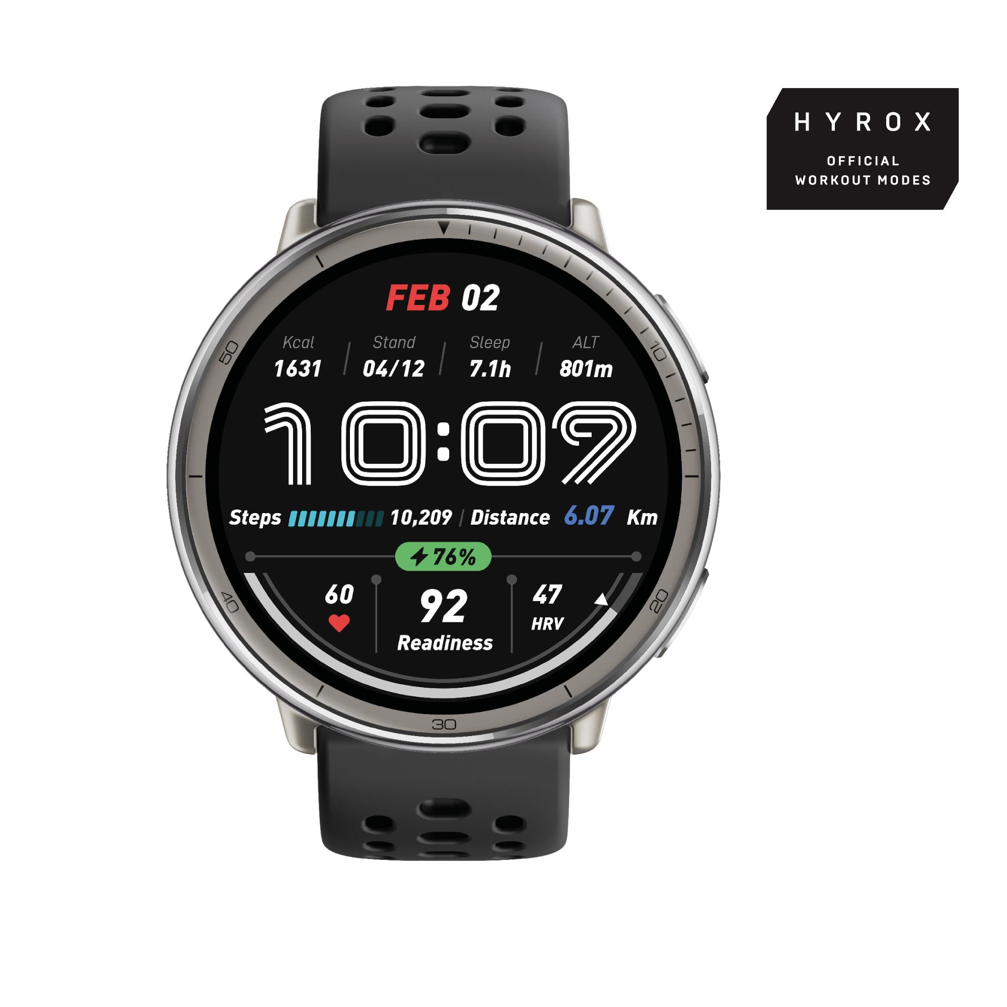 3b106346-76f5-4294-a33d-90cf6d806097 SMARTWATCH AMAZFIT ACTIVE 2/A2437 BLK SIL. W2437GL7N HUAMI - Image 1