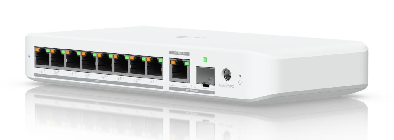 3b6fc30f-fd8f-40cc-b651-394f53eb09a5 UBIQUITI Switch|UBIQUITI|USW-FLEX-2.5G-8-POE|Desktop/pedestal|8x2.5GbE|8|USW-FLEX-2.5G-8-POE - Image 1