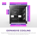 Case NZXT ATX/micro ATX/Mini-ITX/EATX Black Midi Tower PC CM-H92FB-01 - Image 3