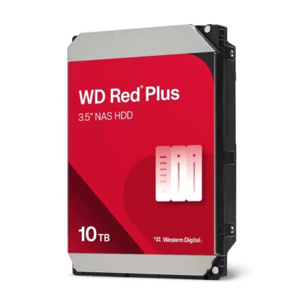 WESTERN DIGITAL HDD|WESTERN DIGITAL|Red Plus|10TB|SATA|512 MB|7200 rpm|3,5"|WD100EFGX