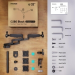 MONITOR ACC DESK MOUNT/13-32" BLACK G280-B ONKRON - Image 11