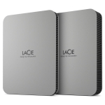 External HDD LACIE Mobile Drive 2TB USB-C Colour Silver STLP2000400