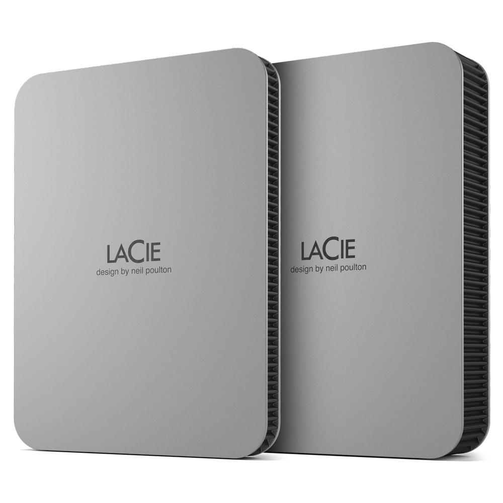 40e3bb6d-98a0-4cf4-913c-d57720162554 External HDD LACIE Mobile Drive 2TB USB-C Colour Silver STLP2000400 - Image 1