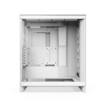 Case NZXT H7 Flow RGB MidiTower ATX EATX MicroATX MiniITX Colour White CM-H72FW-R1 - Image 2