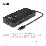 I/O HUB 7IN1 USB-C/100W CSV-1595 CLUB3D - Image 9