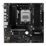 Mainboard ASROCK 1xPCI-Express 4.0 4x	 1xPCI-Express 5.0 16x 1xM.2 1xHDMI 1xDisplayPort 1xAudio-In 1xAudio-Out 1xMicrophone 4xUSB 2.0 3xUSB 3.2 1xUSB-C 1xRJ45 B850MPRO-AWIFI - Image 3