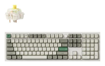 KEYCHRON KEYBOARD WRL Q6 MAX RGB/SHELL WHITE Q6M-P4 KEYCHRON