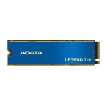 SSD ADATA LEGEND 710 512GB M.2 PCIE NVMe 3D NAND Write speed 1000 MBytes/sec Read speed 2400 MBytes/sec TBW 130 TB MTBF 1500000 hours ALEG-710-512GCS