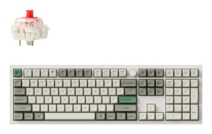 KEYCHRON KEYBOARD WRL Q6 MAX RGB/SHELL WHITE Q6M-P1 KEYCHRON