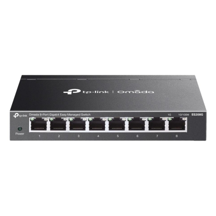 TP-LINK Switch|TP-LINK|Omada|ES208G|Type L2|ES208G