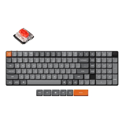 KEYBOARD WRL K17 MAX RGB/BLACK K17M-H1 KEYCHRON