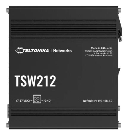 469ae961-ff6f-4c03-9064-60aaf4a044d1 Switch TELTONIKA TSW212000000 TSW212 - Image 1