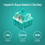 KEYBOARD ALLOY ORIGINS CORE/PBT HX AQUA 639N9AA#ABA HYPERX - Image 6