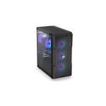 Case ENDORFY Regnum 400 ARGB MidiTower Case product features Transparent panel Not included ATX MicroATX MiniITX Colour Black EY2A009 - Image 8