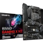 Mainboard GIGABYTE AMD B550 SAM4 ATX Memory DDR4 Memory slots 4 3xPCI-Express 3.0 1x 1xPCI-Express 3.0 2x 1xPCI-Express 4.0 16x 2xM.2 1xDVI-D 1xHDMI 2xAudio-In 1xAudio-Out 2xUSB 2.0 4xUSB 3.2 1xPS/2 1xRJ45 B550GAMINGXV21.3