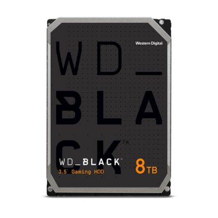WESTERN DIGITAL HDD|WESTERN DIGITAL|Black|8TB|SATA|256 MB|7200 rpm|3,5"|WD8001FZBX