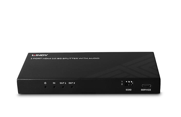 4931e4bb-3bf1-4a65-8973-a9c7053f4a16 VIDEO SPLITTER HDMI 2PORT/38534 LINDY - Image 1